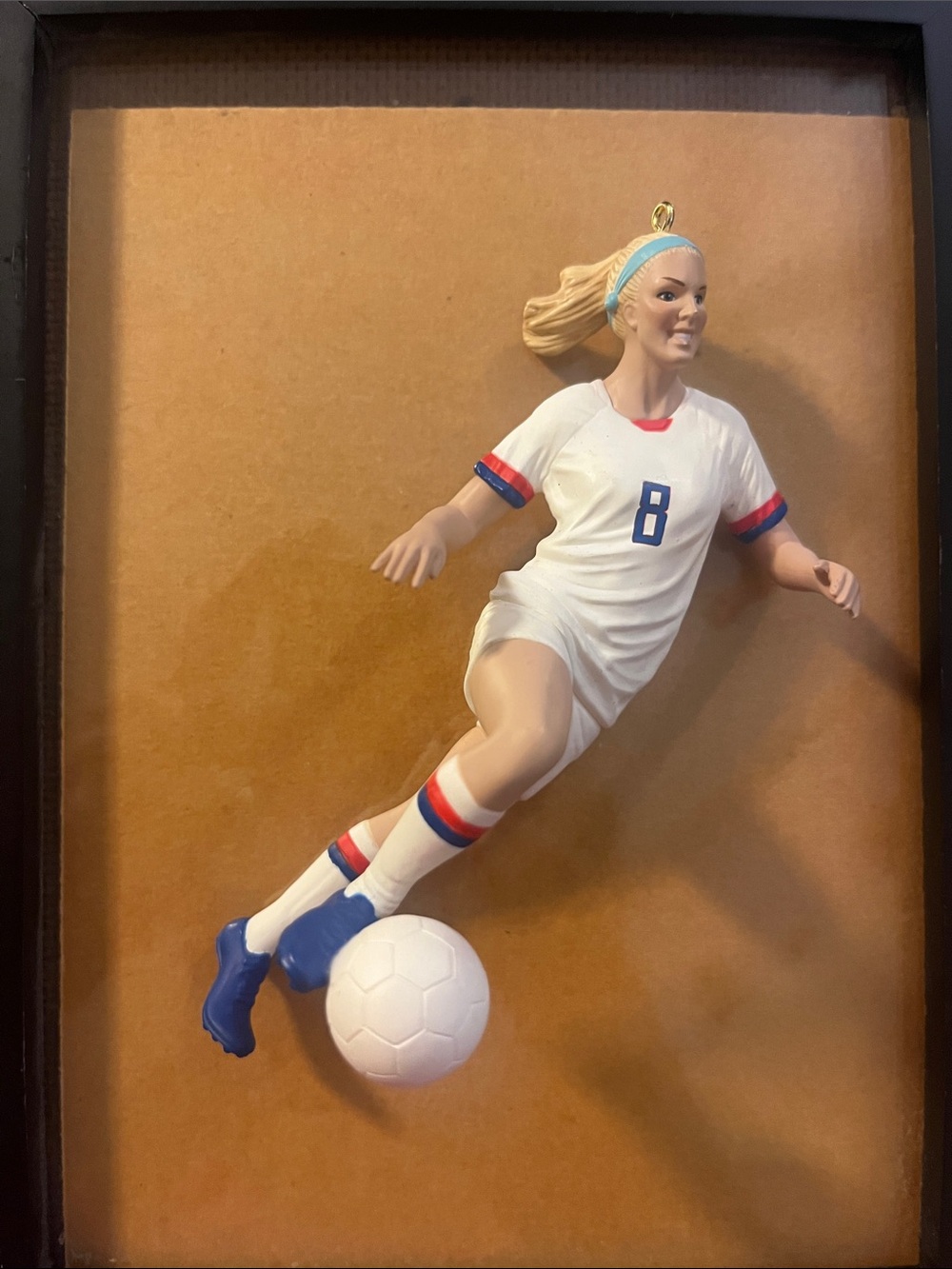 Hallmark Keepsake Julie Ertz 2021 Christmas Ornament (no box) 291